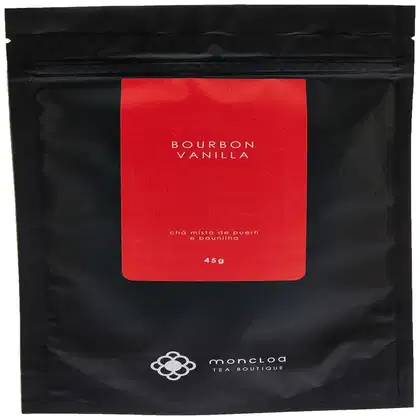 Imagem do produto Chá Puerh Bourbon Vanilla Moncloa Lata 45g