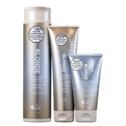 Imagem do produto Kit Joico Blonde Life Brightening Trio (3 Produtos)