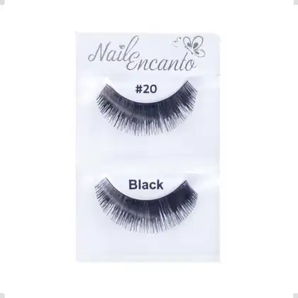 Imagem do produto Cílios Postiços Nail Encanto Black #20 Ne304