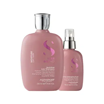 Imagem do produto Kit Alfaparf Semi Di Lino Moisture Nutritive Detangling Duo (2 Produtos)
