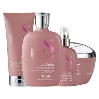 Imagem do produto Kit Alfaparf Semi di Lino Moisture Nutritive Plus (4 Produtos)