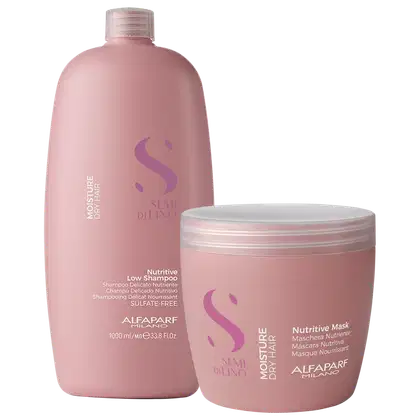 Imagem do produto Kit Alfaparf Semi Di Lino Moisture Nutritive Intense Duo Salon (2 Produtos)