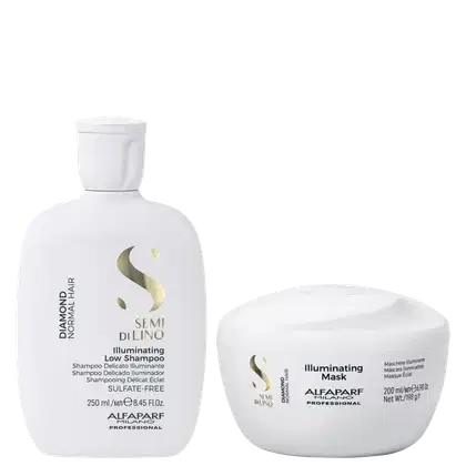 Imagem do produto Kit Semi Di Lino Diamond Shampoo 250ml E Máscara 200ml