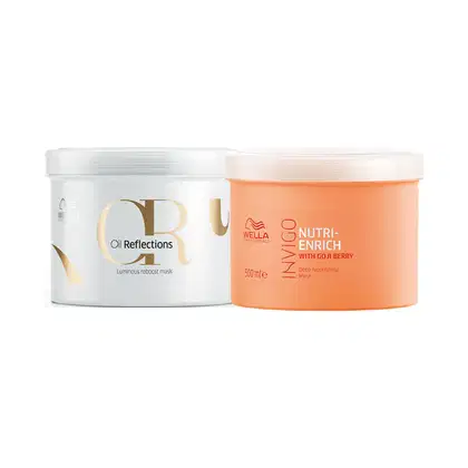 Imagem do produto Kit Wella Professionals Nutri-Enrich + Oil Reflections (2 Produtos)