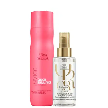 Imagem do produto Kit Wella Professionals Color Brilliance  + Oil Reflections Light (2 Produtos)