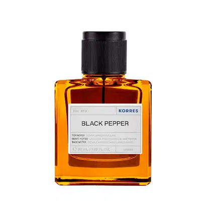 Imagem do produto Black Pepper Korres Deo Parfum - Perfume Masculino 50ml