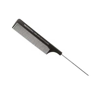 Imagem do produto Pente Profissional Antiestatico Com Cabo de Metal
