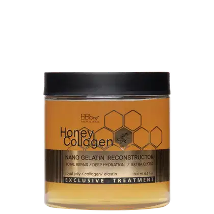 Imagem do produto BBOne Honey Collagen Reconstructor - Máscara Capilar 500ml