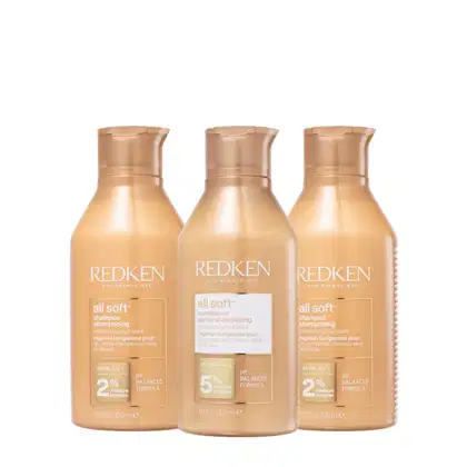Imagem do produto Kit Redken All Soft Shampoo Extra e Condicioandor (3 produtos)