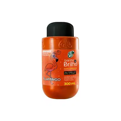 Máscara Tonalizante Kamaleão Color Banho de Brilho Flamingo, 300ml.