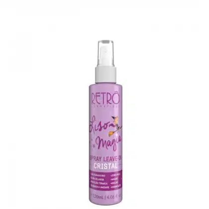 Imagem do produto RETRO COSMETICOS LISO MAGIA SPRAY LEAVE-IN CRISTAL 120ML