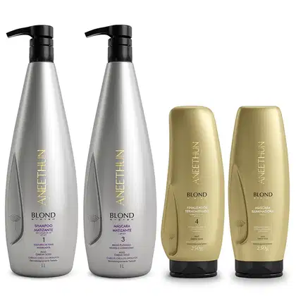 Imagem do produto Kit Completo Aneethun Blond System