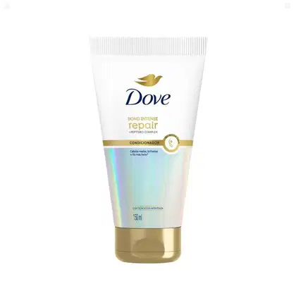 A imagem mostra o condicionador Bond Intense Repair da marca Dove.