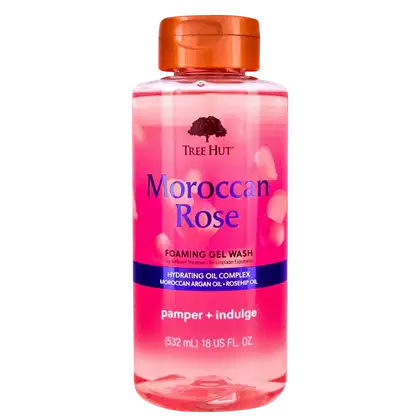 Imagem do produto Tree Hut Moroccan Rose Foaming Gel Wash - Sabonete Corporal 532ml