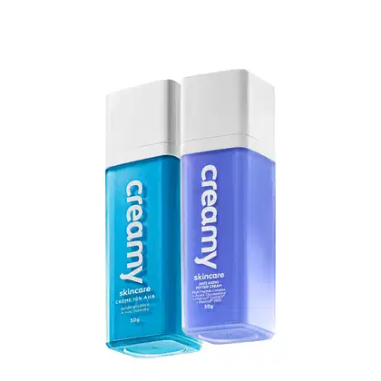 Imagem do produto Kit Creamy Skincare Ácido Skincare Glicólico e Anti-Aging Peptide Cream (2 produtos)