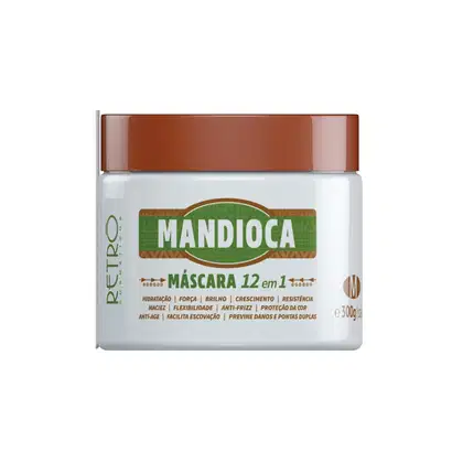 Imagem do produto Máscara Retrô Cosméticos Mandioca 12 em 1 300g