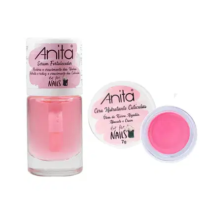 Imagem do produto Kit Anita Sérum Fortaceledor e Cera Hidratante Para Cutículas