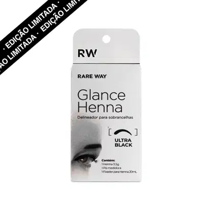 Imagem do produto Henna para Sobrancelhas Glance Ultra Black Rare Way