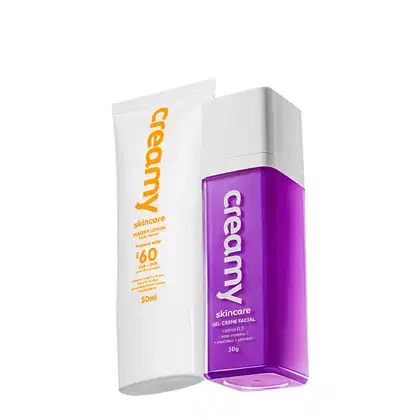 Imagem do produto Kit Creamy Vitamina C e Gel-Creme Retinol 0,3 Antirrugas (2 produtos)