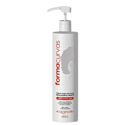 Imagem do produto Acquaflora Forma Curvas 4ABC Modelador de Crespos - Creme para Pentear 480ml