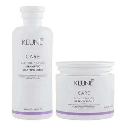 Kit Keune Care Blonde Savior Duo Treat, 2 produtos.