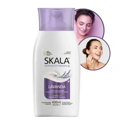 Imagem do produto Hidratante Corporal Desodorante Lavanda Skala 400ml
