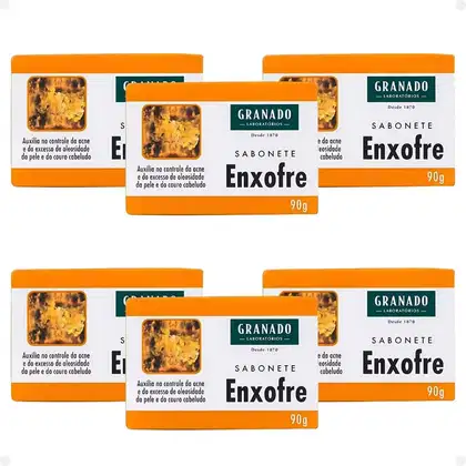 Imagem do produto Kit Sabonete Granado Enxofre 90g Com 6