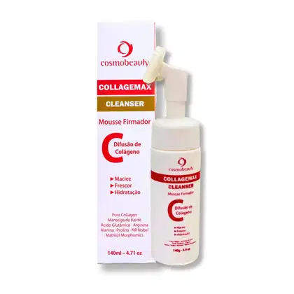 Imagem do produto Cosmobeauty Collagemax Cleanser - Mousse de Limpeza Facial 140g