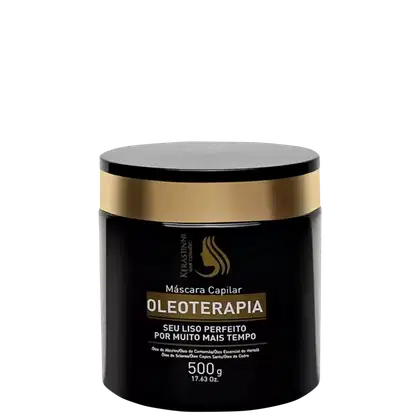 Imagem do produto Mascara Oleoterapia Profissional Kerastinni Metodo Liso 3D