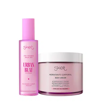 Imagem do produto Kit Skelt Urban Beat Hidratante Corporal e Spray Perfumado (2 produtos)