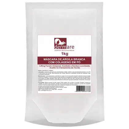 Imagem do produto Dermare Colágeno - Máscara de Argila Branca 1Kg