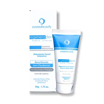 Hidratante Facial Regenera Derm, da marca Cosmobeauty.