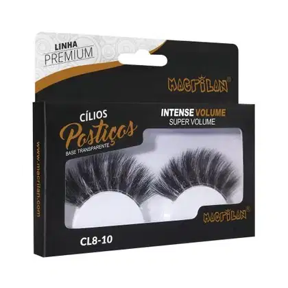 Imagem do produto Cílios Postiços Intense Volume - Macrilan - CL8-10
