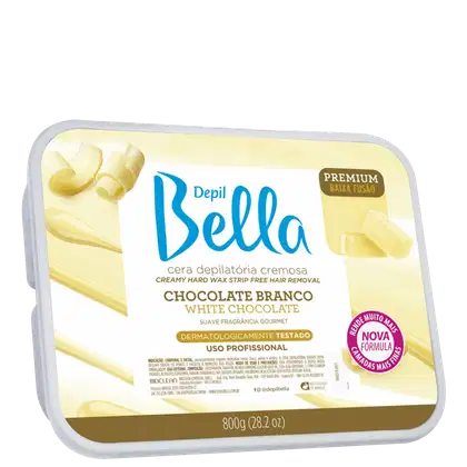 Imagem do produto Depil Bella Chocolate Branco - Cera Depilatória 800g