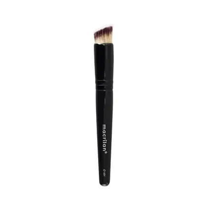 Imagem do produto Pincel Profissional P/Base Kabuki Chanfrado Linha Ônix - Macrilan - O121