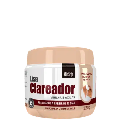 Imagem do produto Bio Soft Lisa Uniformizador Virilha e Axilas - Creme Corporal 120g