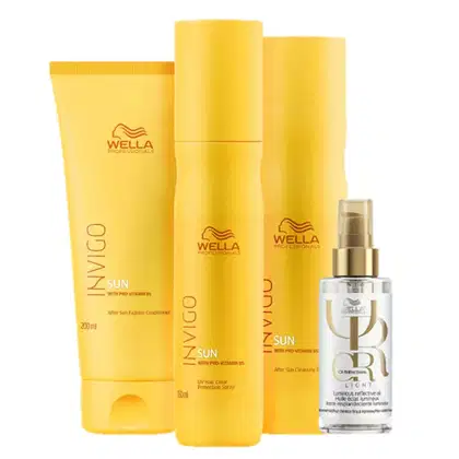Imagem do produto Kit Wella Professionals Invigo Sun & Oil Reflections Light (4 Produtos)