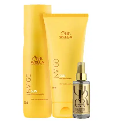 Imagem do produto Kit Wella Professionals Invigo Sun & Oil Reflections (3 Produtos)