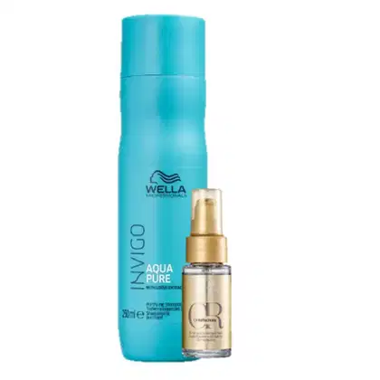 Imagem do produto Kit Wella Professionals Invigo Balance Aqua Pure & Oil Reflections Duo (2 Produtos)