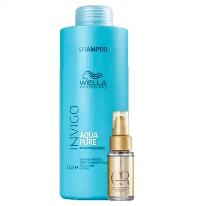 Imagem do produto Kit Wella Professionals Invigo Balance Aqua Pure & Oil Reflections Super (2 Produtos)
