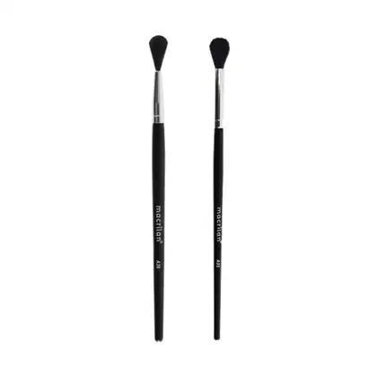 Imagem do produto Kit Pincéis Macrilan A35 A36 Profissional Esfumar Naturais