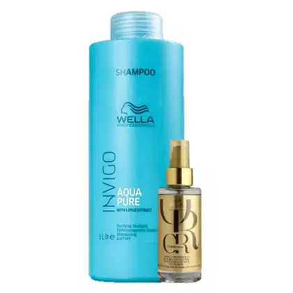 Imagem do produto Kit Wella Professionals Invigo Balance Aqua Pure & Oil Reflections Super Duo (2 Produtos)