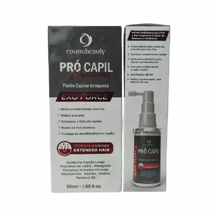 Imagem do produto Cosmobeauty Pró Capil Exo Force - Fluido Capilar Antiqueda 50ml