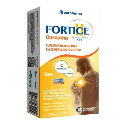 Imagem do produto Fortice Cúrcuma Eurofarma 30 Comprimidos