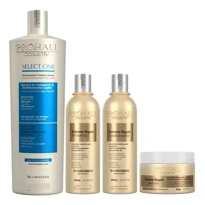 Imagem do produto Progressiva Óleo de Coco Sem Formol Kit Manutenção Prohall