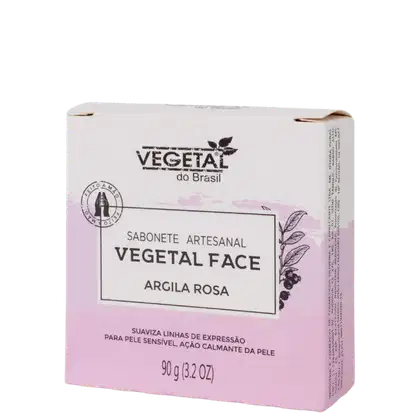 Imagem do produto Vegetal do Brasil Argila Rosa - Sabonete Facial 90g