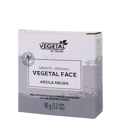 Imagem do produto Vegetal do Brasil Argila Negra - Sabonete Facial 90g