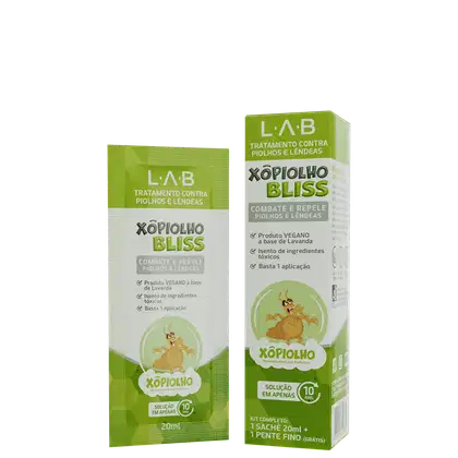 Imagem do produto XO PIOLHO BLISS L ESCABICIDA 20ML+PENTE