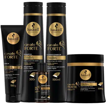 Imagem do produto Kit Cavalo Forte Haskel Com 5 Itens- 500ml (Complexo 35ml)