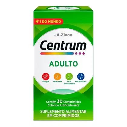 Imagem do produto Centrum Adulto com 30 Comprimidos